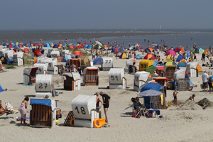 Strandkörbe am Strand