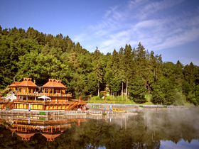 Sovata in Transsilvanien und <br>ein See mit sehr viel Salz